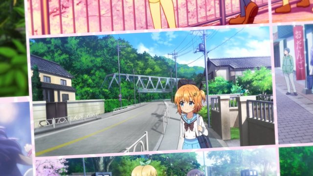 Street in the ED where characters walk